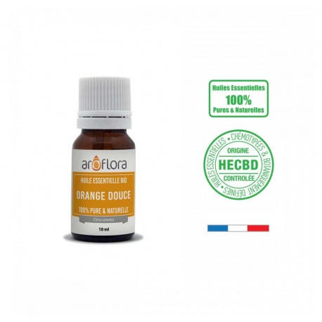 Huile essentielle d'Orange 100% pure et naturelle, 10ml