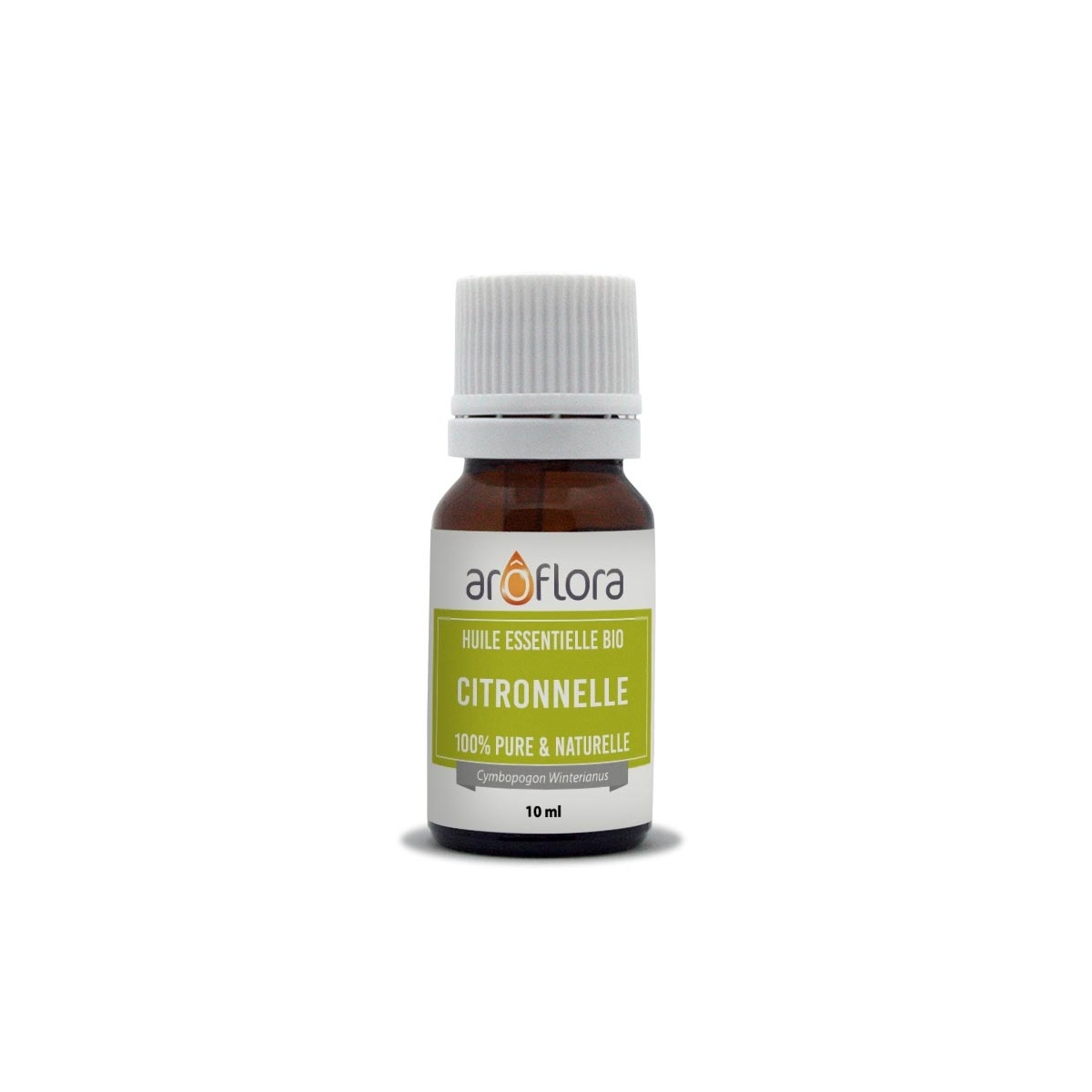 Huile essentielle BIO de Citronnelle 100% pure et naturelle, 10ml