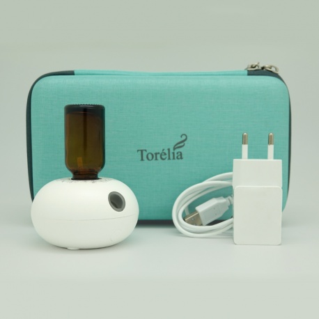 Diffuseur Torelia (avec sacoche de transport): diffuseur par ultra-nébulisation