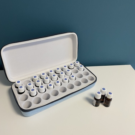 Kit Synelia para 18 aceites esenciales -  Púrpura