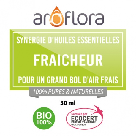 Synergie huiles essentielles FRAICHEUR 30ml