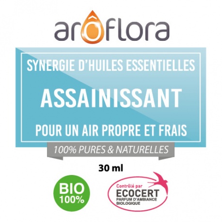 Synergie huiles essentielles ASSAINISSANT 30ml