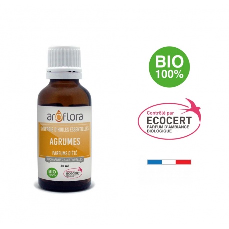 Synergie huiles essentielles BIO AGRUMES 30ml