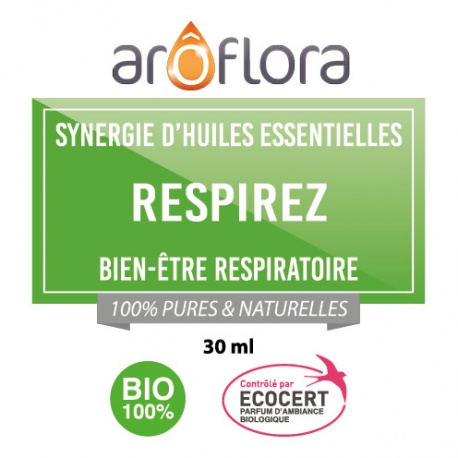 Synergie huiles essentielles RESPIREZ 30ml
