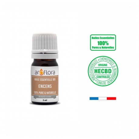 Huile essentielle BIO d'Encens 100% pure et naturelle, 5ml
