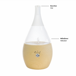 Verrerie complète pour diffuseur Nalia