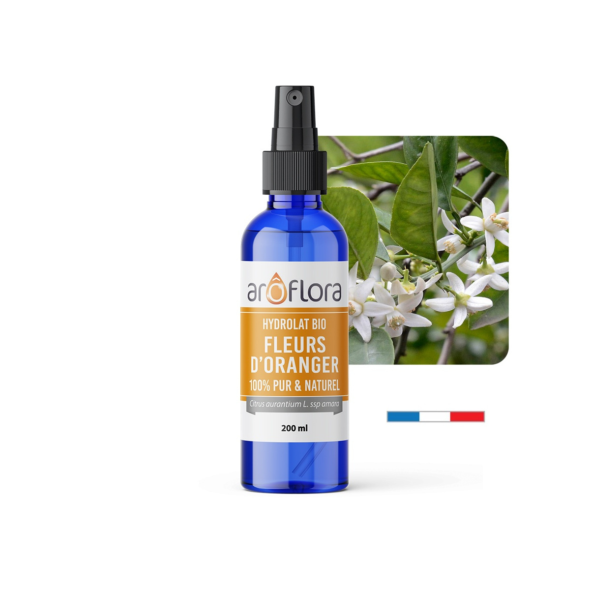 Bio Orangenblütenwasser Hydrolat 200 Ml – Für Trockene Haut, Beruhigend & Befeuchtend