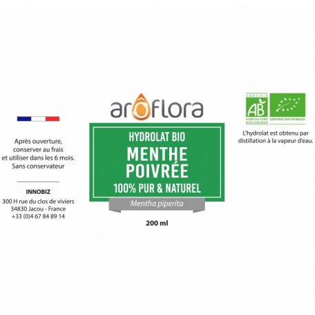 Menthe poivrée 200ml HA France