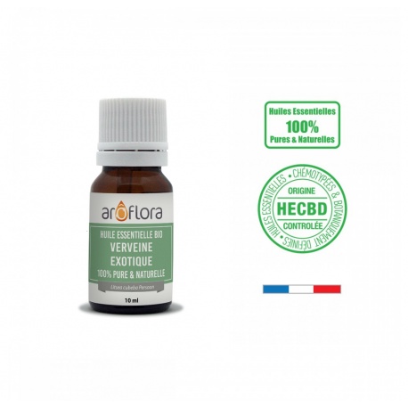 lot de 6 huiles essentielles bio 6x10 ml Verveine exotique